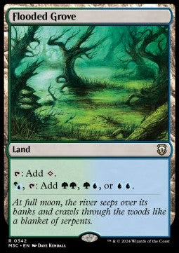 Flooded Grove - Commander: Modern Horizons 3 (Rare) [M3C-342] - JotaCards - Tu Tienda de TCG