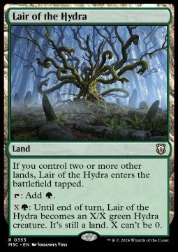 Lair of the Hydra - Commander: Modern Horizons 3 (Rare) [M3C-353] - JotaCards - Tu Tienda de TCG