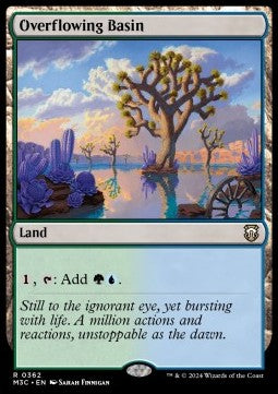 Overflowing Basin - Commander: Modern Horizons 3 (Rare) [M3C-362] - JotaCards - Tu Tienda de TCG
