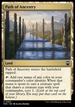 Path of Ancestry - Commander: Modern Horizons 3 (Common) [M3C-363] - JotaCards - Tu Tienda de TCG