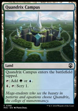 Quandrix Campus - Commander: Modern Horizons 3 (Common) [M3C-366] - JotaCards - Tu Tienda de TCG