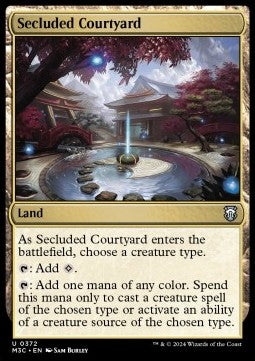 Secluded Courtyard - Commander: Modern Horizons 3 (Uncommon) [M3C-372] - JotaCards - Tu Tienda de TCG