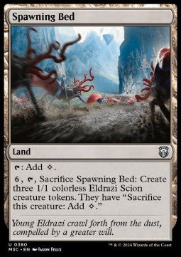 Spawning Bed - Commander: Modern Horizons 3 (Uncommon) [M3C-380] - JotaCards - Tu Tienda de TCG