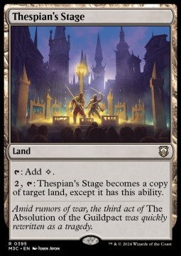 Thespian's Stage - Commander: Modern Horizons 3 (Rare) [M3C-395] - JotaCards - Tu Tienda de TCG