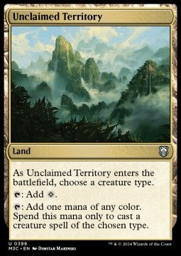 Unclaimed Territory - Commander: Modern Horizons 3 (Uncommon) [M3C-399] - JotaCards - Tu Tienda de TCG