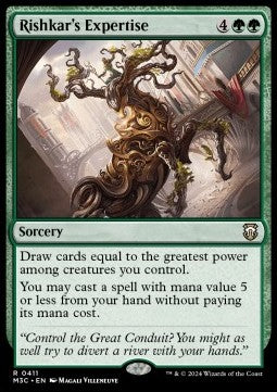Rishkar's Expertise - Commander: Modern Horizons 3 (Rare) [M3C-411] - JotaCards - Tu Tienda de TCG