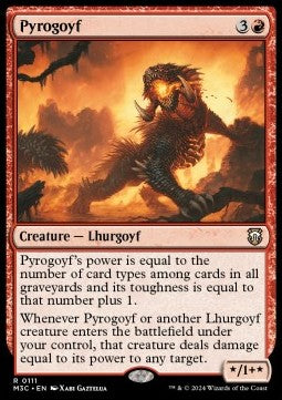 Pyrogoyf - Commander: Modern Horizons 3 (Rare) [M3C-111] - JotaCards - Tu Tienda de TCG