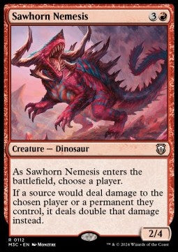 Sawhorn Nemesis - Commander: Modern Horizons 3 (Rare) [M3C-112] - JotaCards - Tu Tienda de TCG