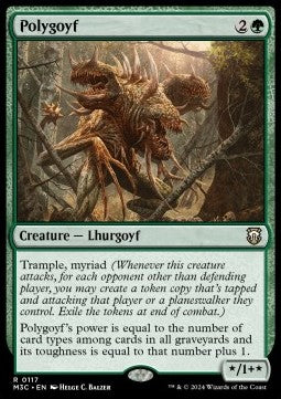 Polygoyf - Commander: Modern Horizons 3 (Rare) [M3C-117] - JotaCards - Tu Tienda de TCG
