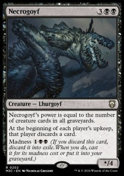 Necrogoyf - Commander: Modern Horizons 3 (Rare) [M3C-202] - JotaCards - Tu Tienda de TCG