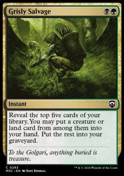Grisly Salvage - Commander: Modern Horizons 3 (Common) [M3C-263] - JotaCards - Tu Tienda de TCG