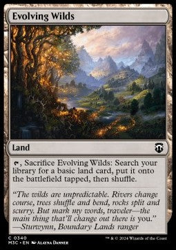 Evolving Wilds - Commander: Modern Horizons 3 (Common) [M3C-340] - JotaCards - Tu Tienda de TCG