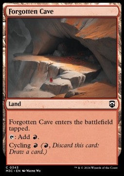 Forgotten Cave - Commander: Modern Horizons 3 (Common) [M3C-343] - JotaCards - Tu Tienda de TCG