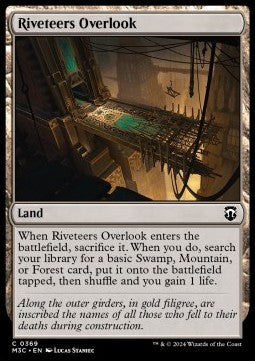 Riveteers Overlook - Commander: Modern Horizons 3 (Common) [M3C-369] - JotaCards - Tu Tienda de TCG