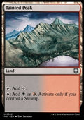 Tainted Peak - Commander: Modern Horizons 3 (Uncommon) [M3C-382] - JotaCards - Tu Tienda de TCG
