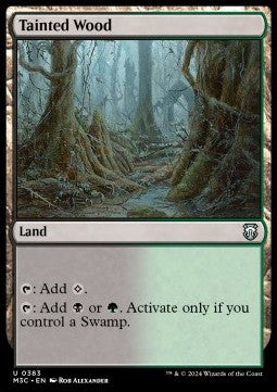 Tainted Wood - Commander: Modern Horizons 3 (Uncommon) [M3C-383] - JotaCards - Tu Tienda de TCG