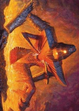 Art Series: Molten Gatekeeper (V.1) - Modern Horizons 3: Extras (Tip Card) [XMH3-A05] - JotaCards - Tu Tienda de TCG