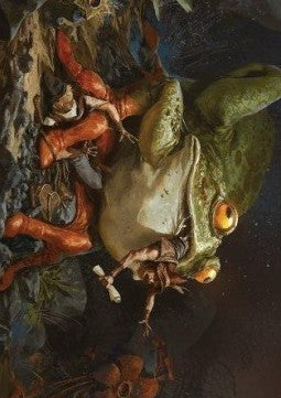 Art Series: Rampant Frogantua (V.1) - Modern Horizons 3: Extras (Tip Card) [XMH3-A32] - JotaCards - Tu Tienda de TCG