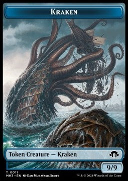 Kraken Token (Blue 9/9) - Modern Horizons 3: Tokens (Token) [TMH3-T11] - JotaCards - Tu Tienda de TCG