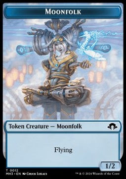Moonfolk Token (Blue 1/2) - Modern Horizons 3: Tokens (Token) [TMH3-T12] - JotaCards - Tu Tienda de TCG