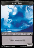 Marit Lage Token (B 20/20) // Sand Warrior Token (RGW 1/1) (V.1) - Modern Horizons 3: Tokens (Token) [TMH3-CT 11/23] - JotaCards - Tu Tienda de TCG