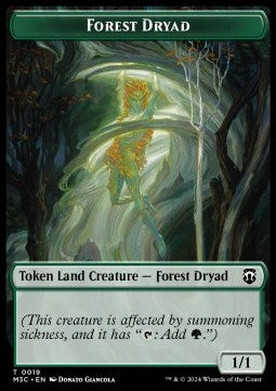 Forest Dryad Token (G 1/1) // Vivien Reid Emblem (V.1) - Modern Horizons 3: Tokens (Token) [TMH3-CT 19/28] - JotaCards - Tu Tienda de TCG