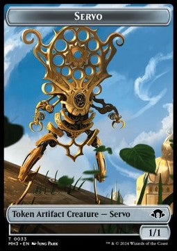 Servo Token (A 1/1) // Energy Reserve - Modern Horizons 3: Tokens (Token) [TMH3-T 33/36] - JotaCards - Tu Tienda de TCG