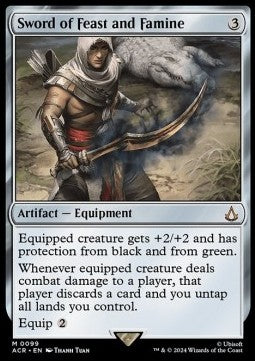 Sword of Feast and Famine - Universes Beyond: Assassin's Creed (Mythic) [ACR-99] - JotaCards - Tu Tienda de TCG