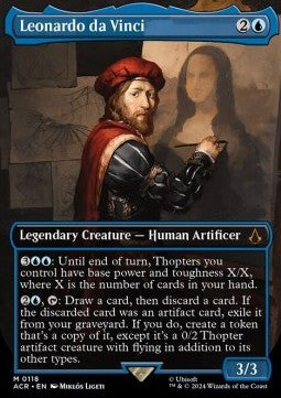 Leonardo da Vinci (V.1) - Universes Beyond: Assassin's Creed: Extras (Mythic) [XACR-118] - JotaCards - Tu Tienda de TCG