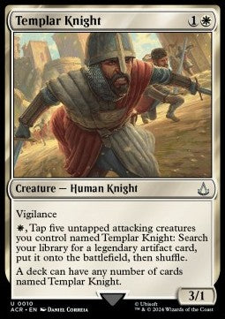 Templar Knight - Universes Beyond: Assassin's Creed (Uncommon) [ACR-10] - JotaCards - Tu Tienda de TCG