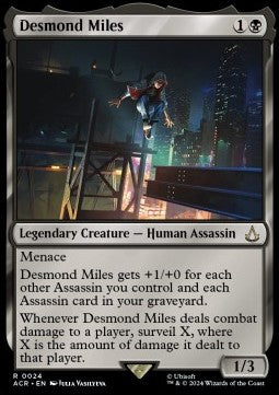 Desmond Miles - Universes Beyond: Assassin's Creed (Rare) [ACR-24] - JotaCards - Tu Tienda de TCG