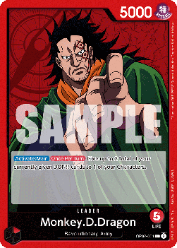 Monkey.D.Dragon (OP07-001) (V.1) - 500 Years into the Future (Leader) [OP07-001] - JotaCards - Tu Tienda de TCG