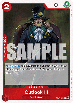 Outlook III (OP07-003) - 500 Years into the Future (Rare) [OP07-003] - JotaCards - Tu Tienda de TCG