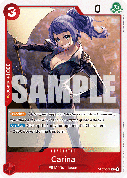 Carina (OP07-005) (V.1) - 500 Years into the Future (Rare) [OP07-005] - JotaCards - Tu Tienda de TCG