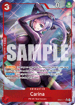 Carina (OP07-005) (V.2) - 500 Years into the Future (Alternate Art) [OP07-005] - JotaCards - Tu Tienda de TCG