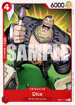 Dice (OP07-007) - 500 Years into the Future (Common) [OP07-007] - JotaCards - Tu Tienda de TCG