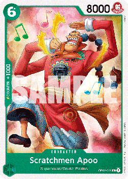 Scratchmen Apoo (OP07-028) - 500 Years into the Future (Common) [OP07-028] - JotaCards - Tu Tienda de TCG