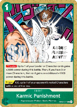 Karmic Punishment (OP07-035) - 500 Years into the Future (Common) [OP07-035] - JotaCards - Tu Tienda de TCG