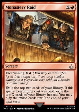 Monastery Raid - Universes Beyond: Assassin's Creed (Uncommon) [ACR-35] - JotaCards - Tu Tienda de TCG