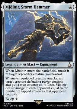 Mjölnir, Storm Hammer - Universes Beyond: Assassin's Creed (Rare) [ACR-74] - JotaCards - Tu Tienda de TCG