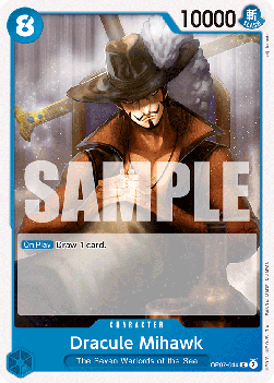 Dracule Mihawk (OP07-044) - 500 Years into the Future (Common) [OP07-044] - JotaCards - Tu Tienda de TCG