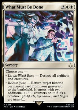 What Must Be Done - Universes Beyond: Assassin's Creed (Rare) [ACR-11] - JotaCards - Tu Tienda de TCG