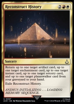 Reconstruct History - Universes Beyond: Assassin's Creed (Uncommon) [ACR-97] - JotaCards - Tu Tienda de TCG