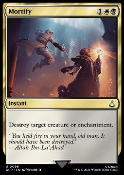 Mortify - Universes Beyond: Assassin's Creed (Uncommon) [ACR-96] - JotaCards - Tu Tienda de TCG