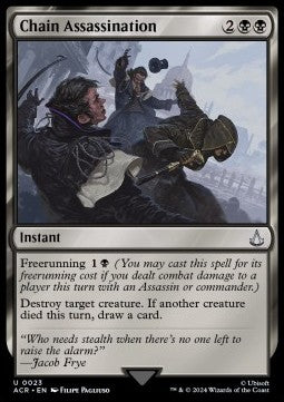 Chain Assassination - Universes Beyond: Assassin's Creed (Uncommon) [ACR-23] - JotaCards - Tu Tienda de TCG