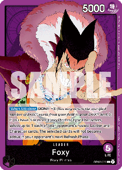 Foxy (OP07-059) (V.1) - 500 Years into the Future (Leader) [OP07-059] - JotaCards - Tu Tienda de TCG