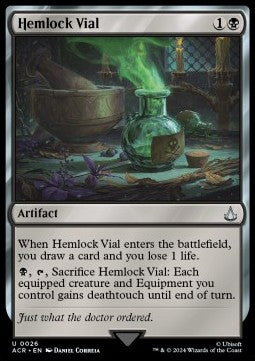 Hemlock Vial - Universes Beyond: Assassin's Creed (Uncommon) [ACR-26] - JotaCards - Tu Tienda de TCG