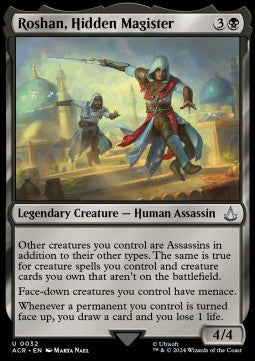 Roshan, Hidden Magister - Universes Beyond: Assassin's Creed (Uncommon) [ACR-32] - JotaCards - Tu Tienda de TCG