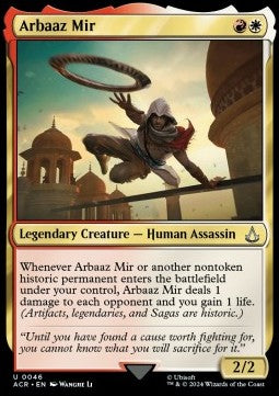 Arbaaz Mir - Universes Beyond: Assassin's Creed (Uncommon) [ACR-46] - JotaCards - Tu Tienda de TCG