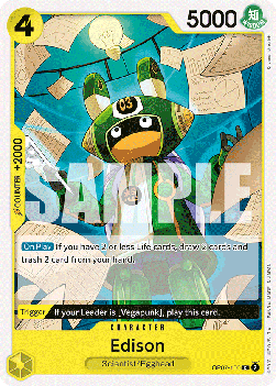Edison (OP07-100) - 500 Years into the Future (Common) [OP07-100] - JotaCards - Tu Tienda de TCG